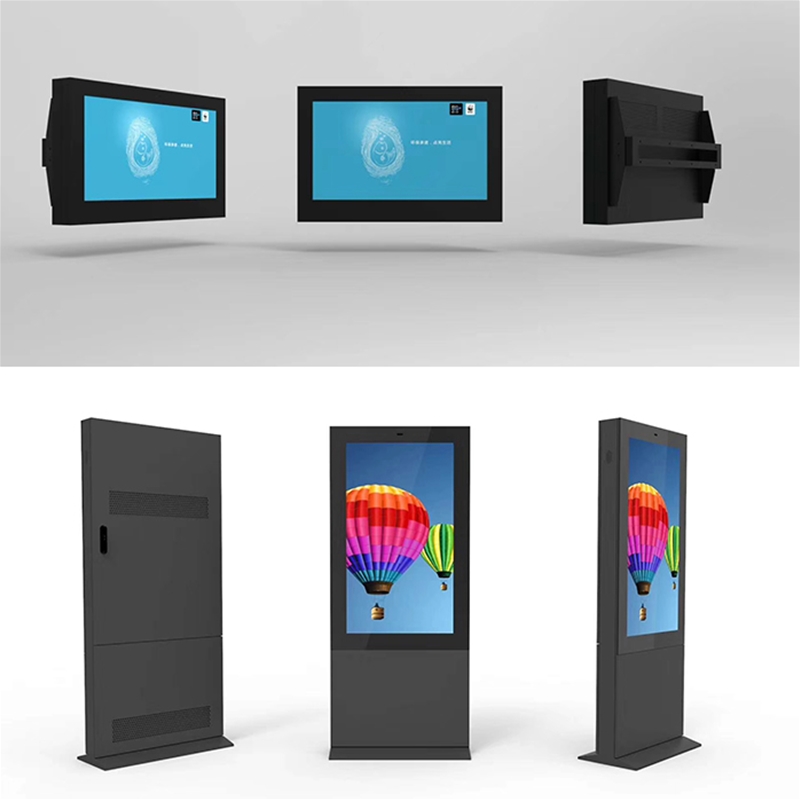 32-100寸戶外廣告機壁掛立式