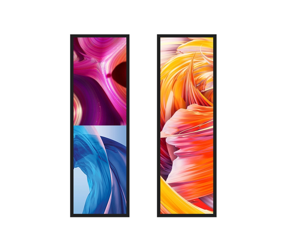 任意分割智能條形屏廣告機